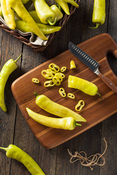 istock Raw Organic Yellow Banana Peppers 583847092