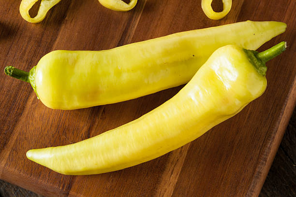 istock Raw Organic Yellow Banana Peppers 583847154