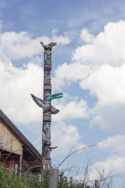 istock Wooden totems 583851094