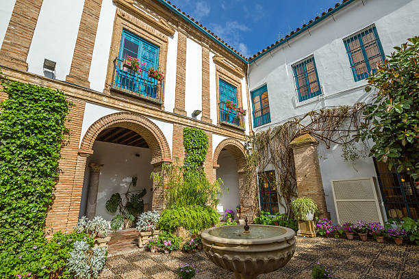 palacio de viana - palacio espanol fotografías e imágenes de stock