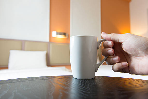 istock Interior of hotel bedroom 583859434