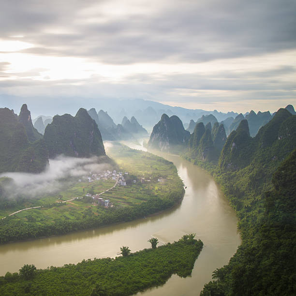 istock China Guilin Mountains landscape 583860328