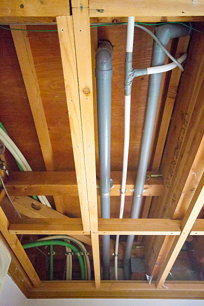 istock Wooden Roof Frame 583860764
