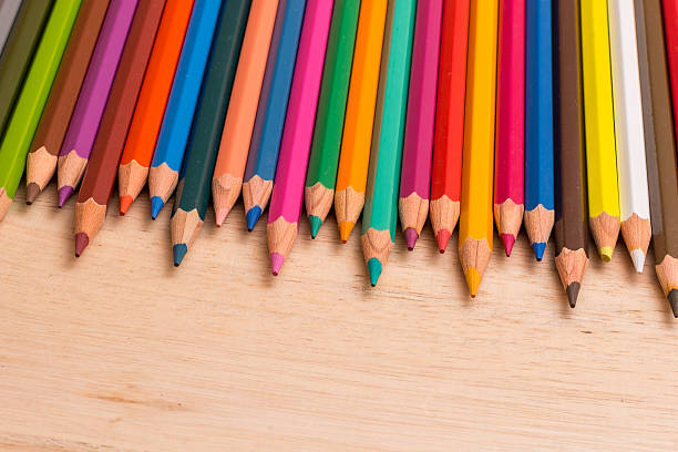istock Close up color pencil 583861990