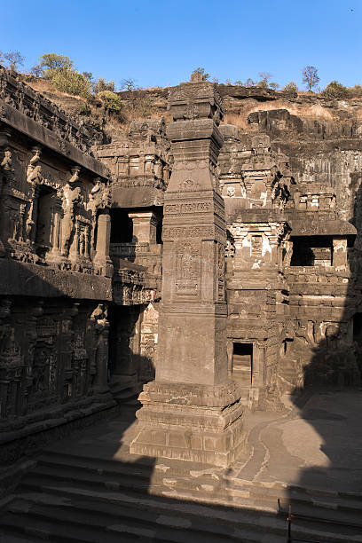 istock Kailas temple in Ellora caves complex in India 583958240