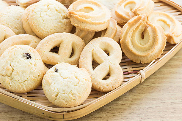 istock Cookies in bamboo bowl 583959046