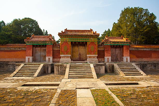 istock Eastern Qing Mausoleums-Xiao Mausoleum(Shun zhi) scenery 583960352