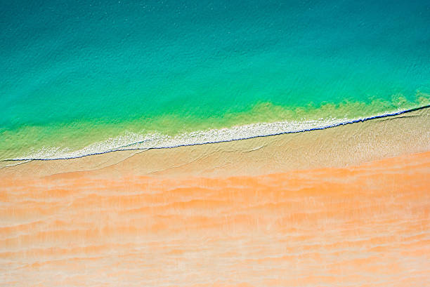 a icônica praia de cabos da austrália - cable - fotografias e filmes do acervo