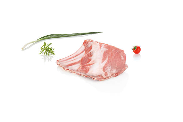 raw lamb ribs