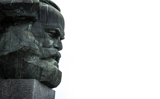 Karl Marx Monument in Chemnitz - Saxony, Germany