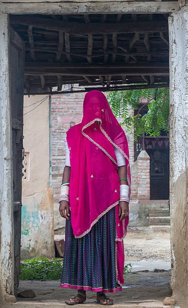 istock Indian women from village 583982982