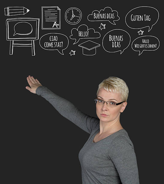 istock Language courses concept Hello How are you Good morning 583985362