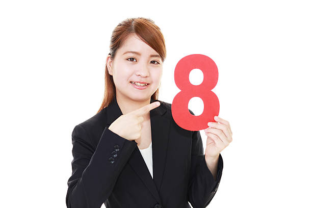 istock Woman with a number 583988148