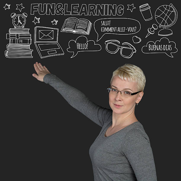 istock Language courses concept Hello How are you Good morning 583988974