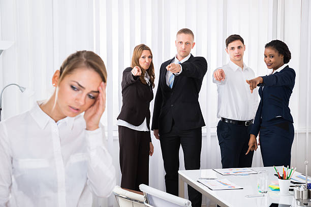 istock Frustrated Female Colleague In Office 583990824