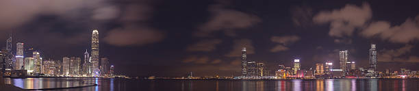 istock Hong Kong harbour at night 583991222
