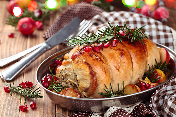 Turkey  breast for holidays. stock photo