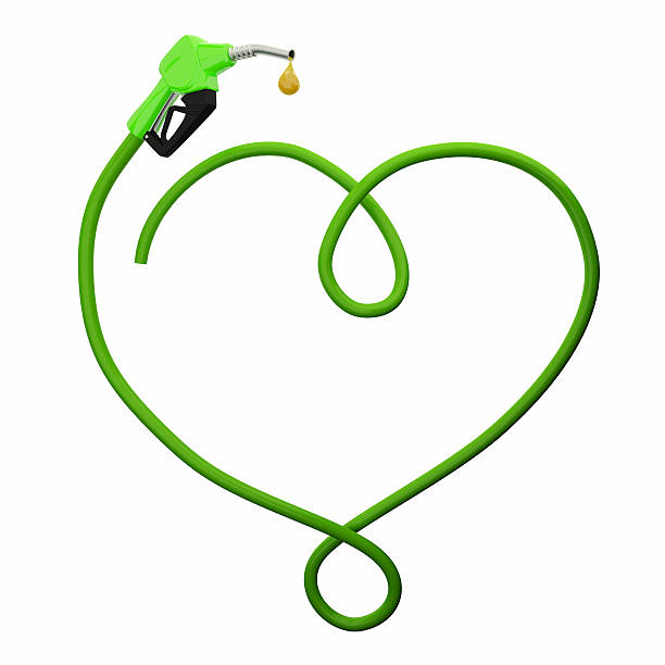 istock 3d Fuel nozzle with hose isolated 583994046