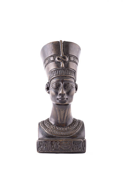 istock Bust of Queen Nefertiti on white background 583994482