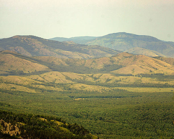 Mountain view stock photo