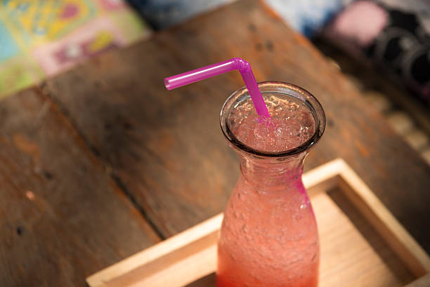 istock Strawberry Italian soda with ice 583996464