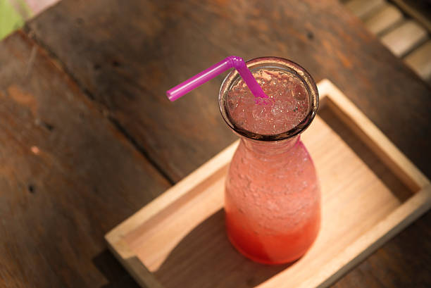 istock Strawberry Italian soda with ice 583996770