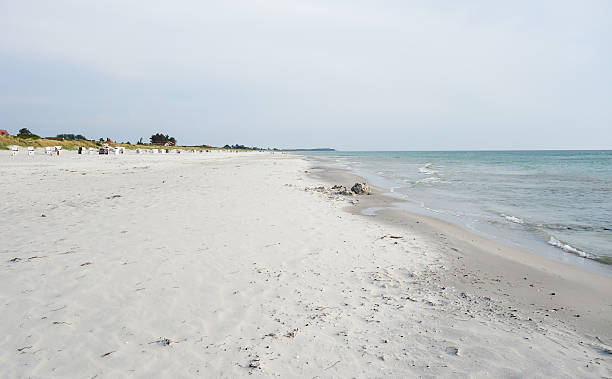 istock beach with chairs in the background on Hiddensee Island, Germany 583998402