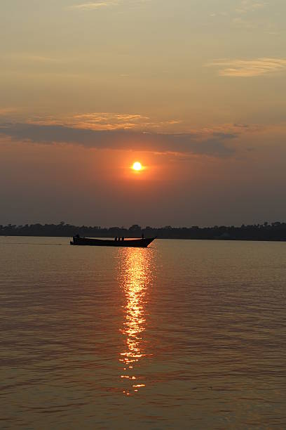 istock Beautiful sunset in Entebbe Uganda 584206298