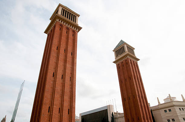 istock Venetian Towers - Barcelona - Spain 584206636