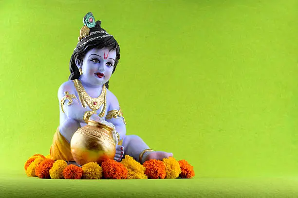 Photo of Hindu God Krishna