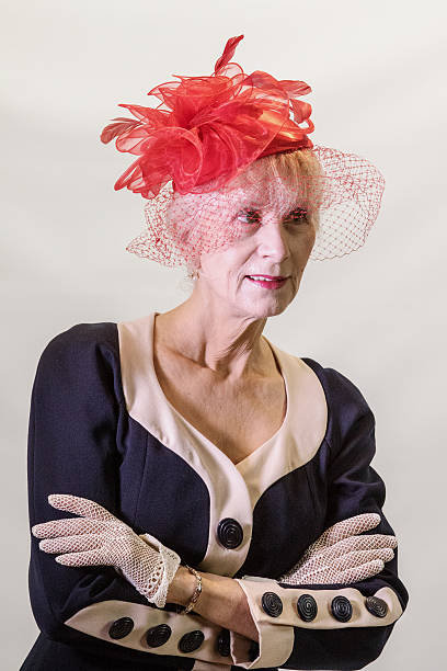 istock Female Senior With Arms Crossed 584215430