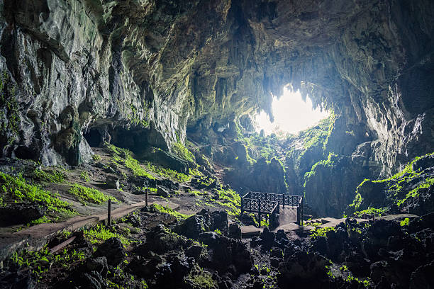 Fairy Cave Fairy Cave in Sarawak island of borneo stock pictures, royalty-free photos & images