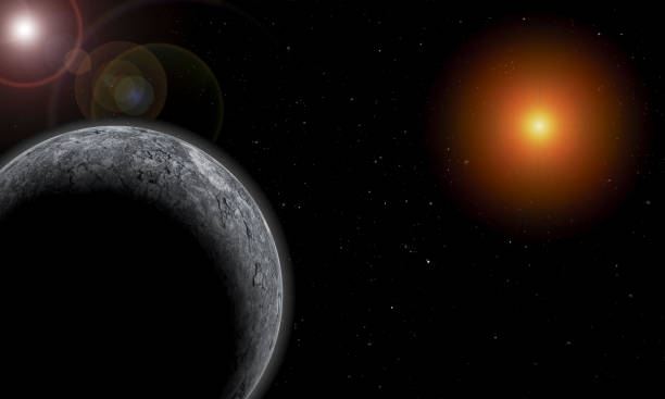 istock Strange worlds distant galaxies and universes 3D rendering 584225190