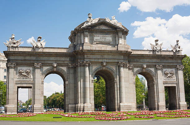 istock Puerta de Alcala in Madrid in a beautiful summer day 584227374