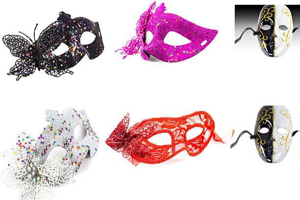 istock Carnival mask decorated with designs 584228838