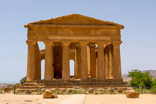 istock Valley of Temples, Agrigento Sicily in Italy. 584228924