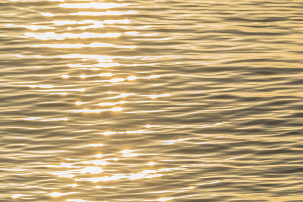 istock golden color water ripples. 584230102