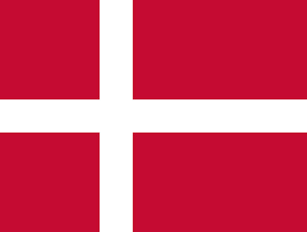 istock Flat Flag of Denmark 584235424