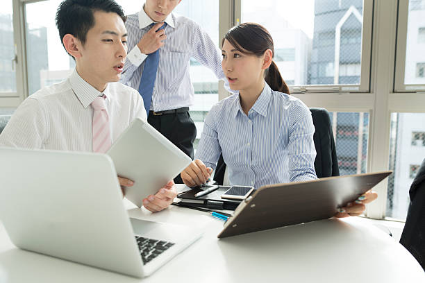 istock Business meeting in office. 584237480