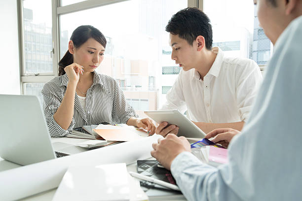 istock Companies that gather people that can work. 584237544
