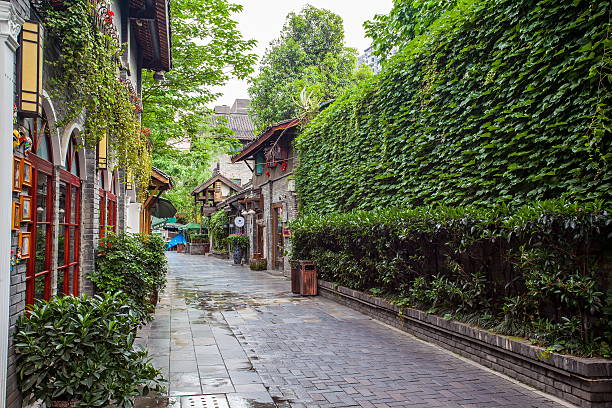 istock Kuanzhai Alleys scenery 584240560