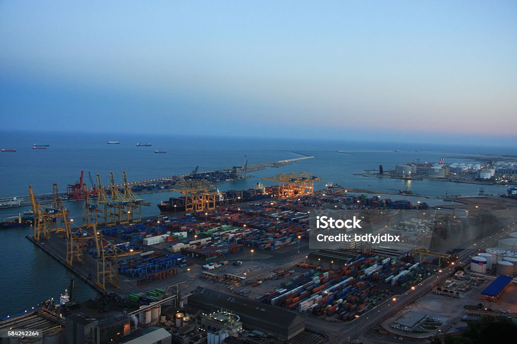 port Barcelona, Spain Barcelona - Spain Stock Photo