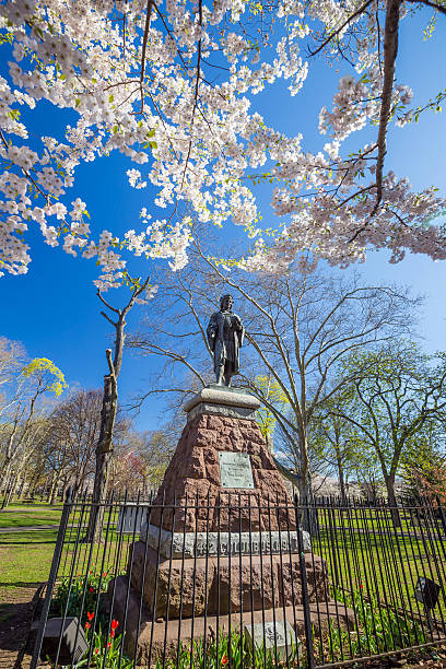 istock Wooster Square in New Haven 584245592
