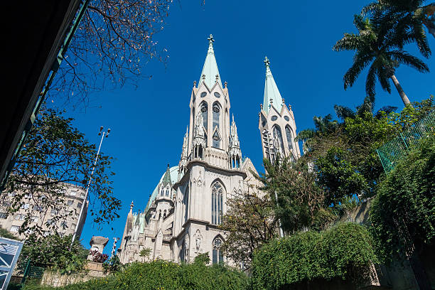 istock Se Cathedral in downtown Sao Paulo in Brazil 584248744
