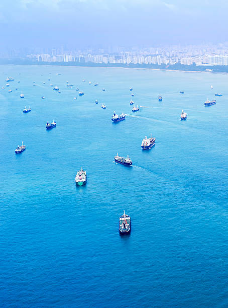 istock Singapore shipping industry 584465546