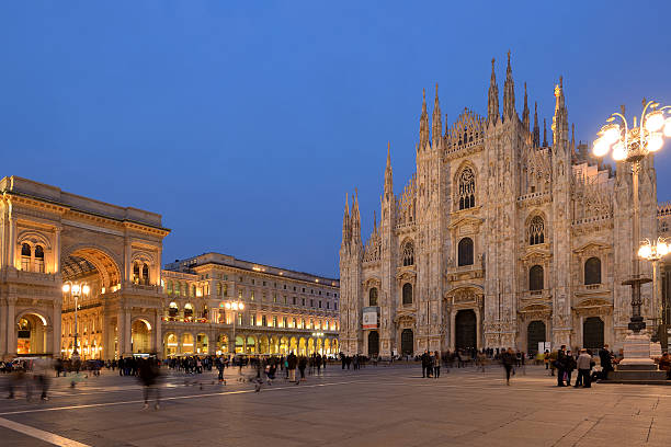 istock Travel in Europe: Piazza Del Duomo in Milan 584466750