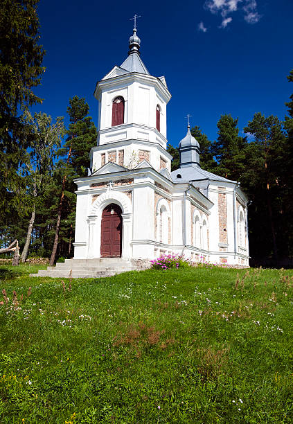 igreja ortodoxa, bielorrússia - churchgoing imagens e fotografias de stock