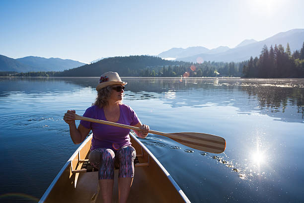 istock Senior woman enjoying an active retirement 584467882