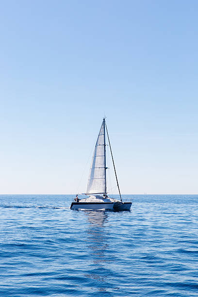 istock Yacht at mediterranean Sea 584473742