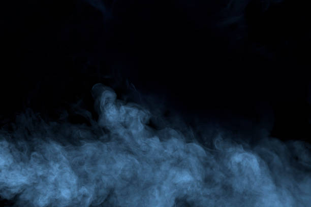 rauch und nebel - abstract swirl curve ethereal stock-fotos und bilder